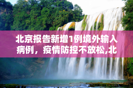 北京报告新增1例境外输入病例，疫情防控不放松,北京新增1境外输入